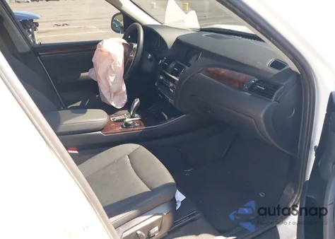 2016 BMW X3 xDrive28I из США, поврежденный, VIN 5UXWX9C59G0D66472